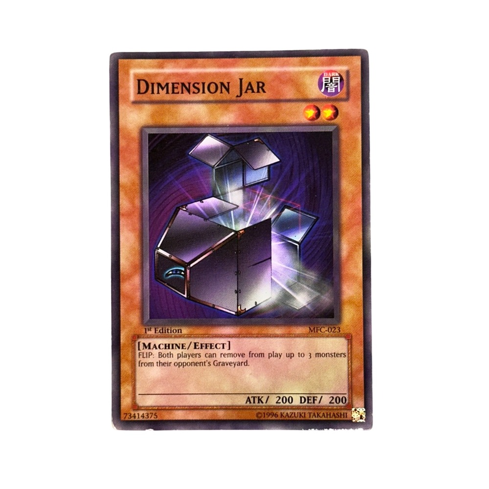 Yu-Gi-Oh‎ Trading Card Dimension Jar MFC-023 1st Edition Common Magicians Force